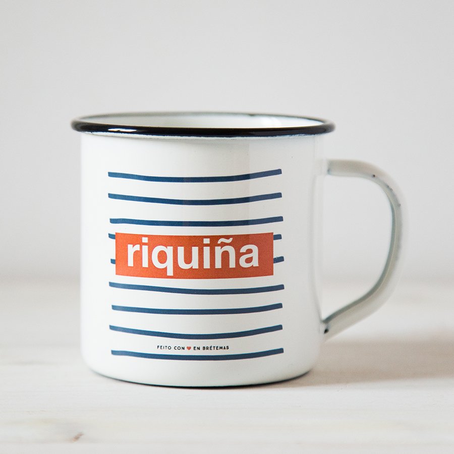 Taza "Riquiña raias"