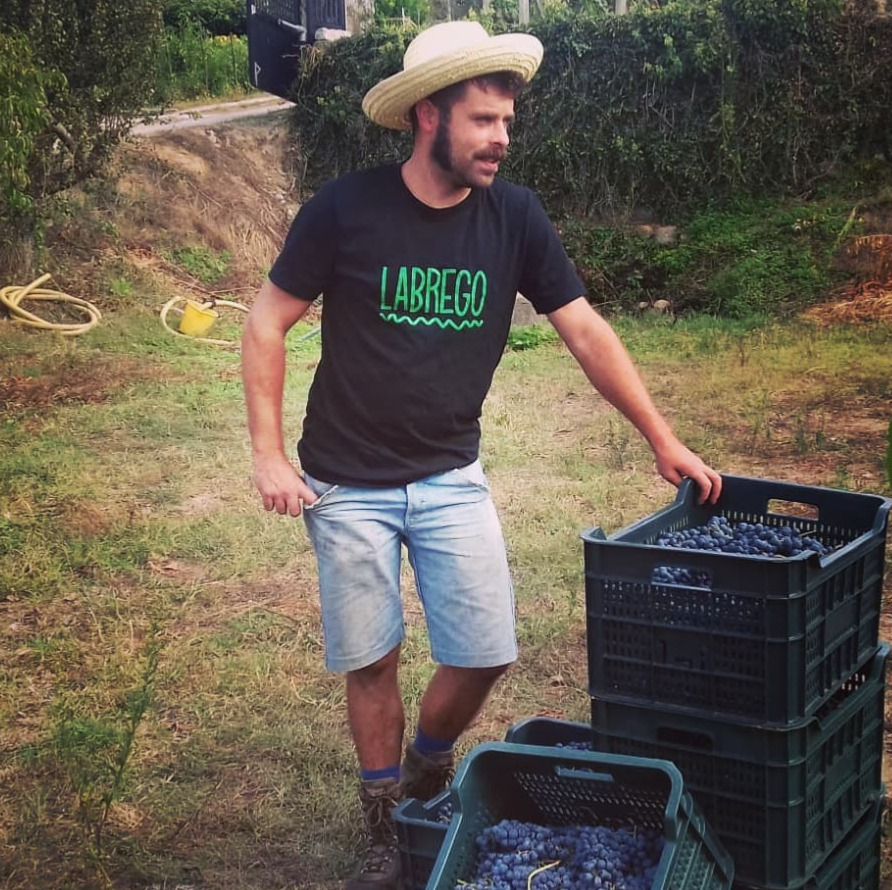 Camiseta "Labrego" / negra / orgánica - Imaxe 2