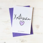 Postal con sobre "Xeitosiña"