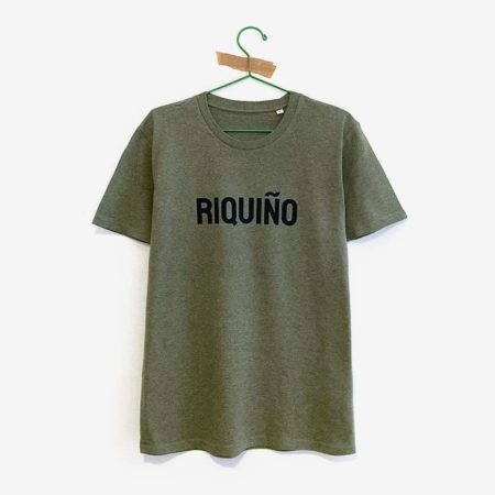 Camiseta  RIQUIÑO / caqui vintage / orgánica