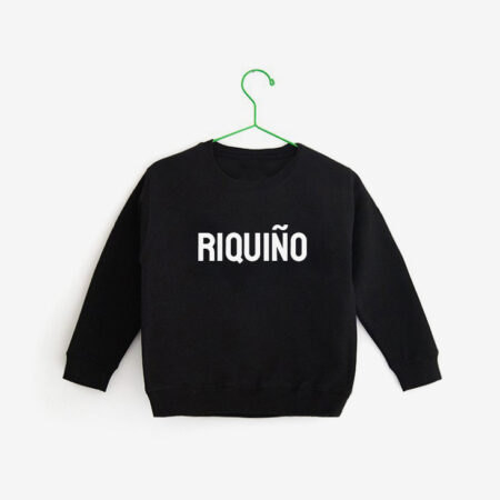 Suadoiro neno RIQUIÑO / negro / orgánico