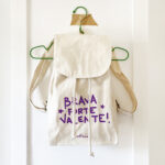 Mochila Grande / "Brava Forte Valente!" / orgánica