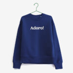 Suadoiro  "Adoro" / azul klein / orgánico