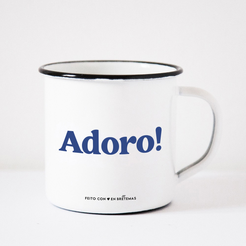 Taza "Adoro!"