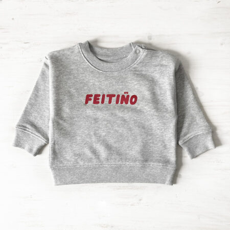 Suadoiro Bebés "Feitiño" / gris / orgánico