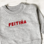 Suadoiro Bebés "Feitiña" / gris / orgánico