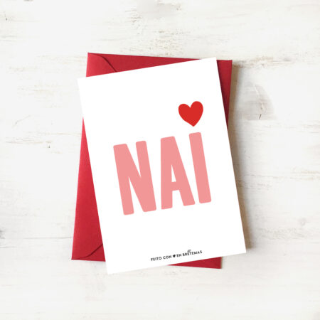 Postal con sobre "NAI"