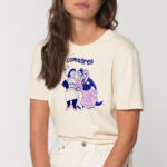 Camiseta  "Comadres" / cor natural / orgánica