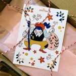 Postal con sobre "Apalpadora"