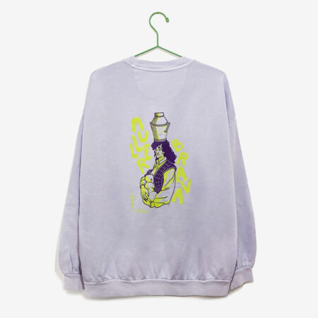 Suadoiro frouxo MULLER BRAVA / lila / orgánico