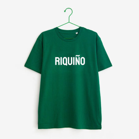 Camiseta  RIQUIÑO / verde / orgánica